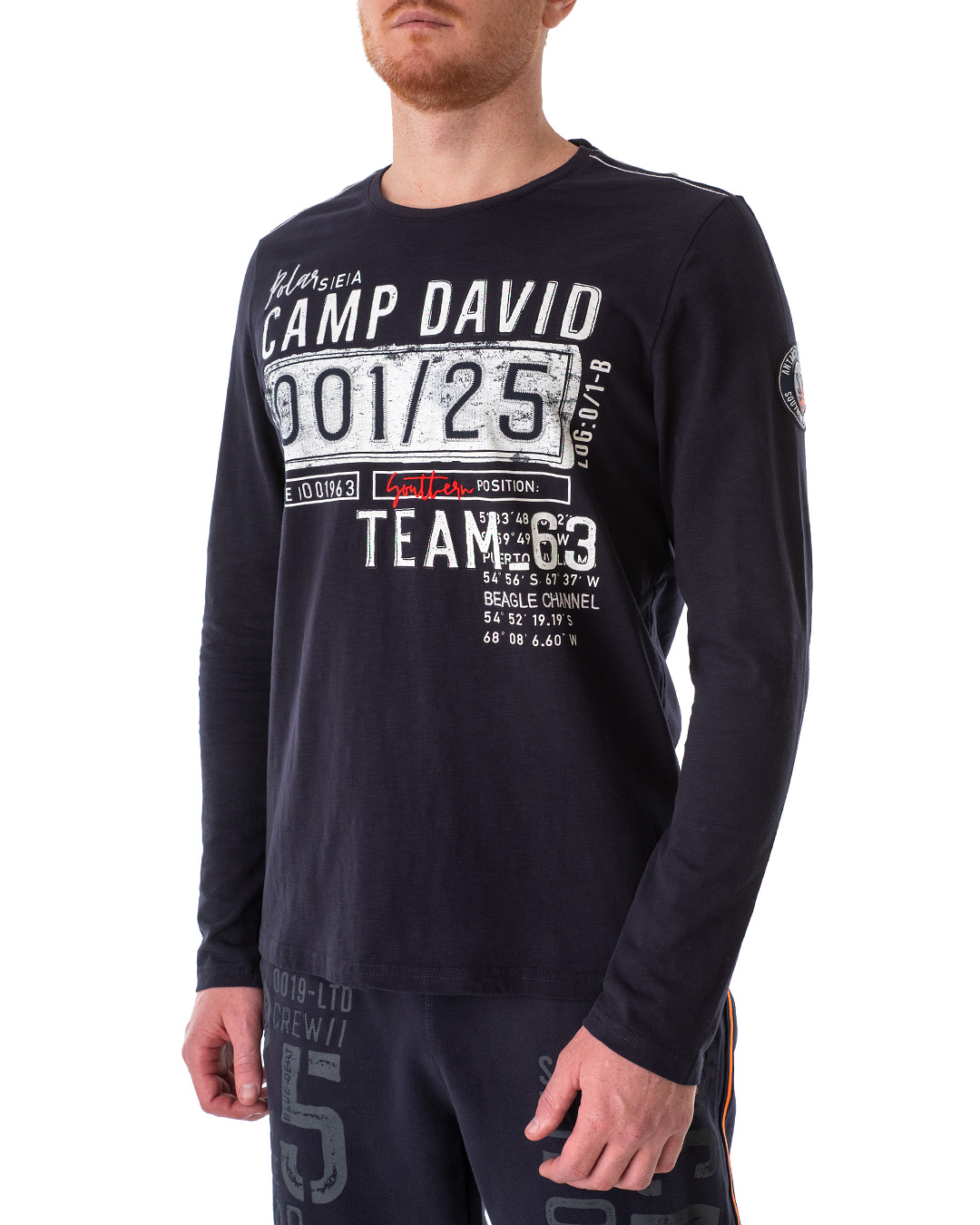 

Лонгслів чоловічий CAMP DAVID (2109-3219-21/21-22-3) Синій, Лонгслів чоловічий CAMP DAVID (2109-3219-21/21-22-3) Синій XL