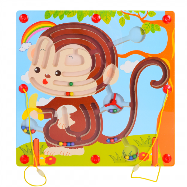 

Деревянная игрушка Лабиринт Bambi MD 1827-5 (IN09462)