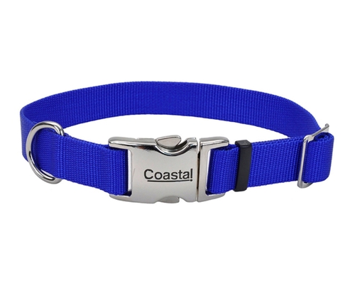 

Ошейник для собак синий Titan Buckle дл. 36-51 см - ш. 2.5 см Coastal BGL-CS-601