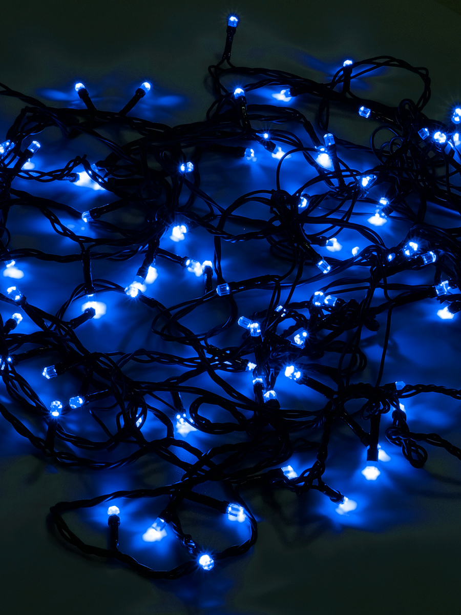 

Светодиодная гирлянда-нить SH Lights 200 синих светодиодов 20 м ILD200C-GB (4690601041890)