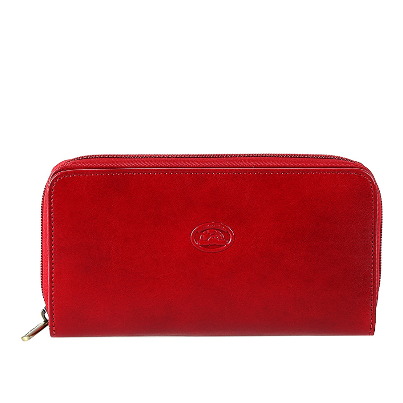 

Кошелек Tony Perotti Italico 1192 rosso кожаный красный женский
