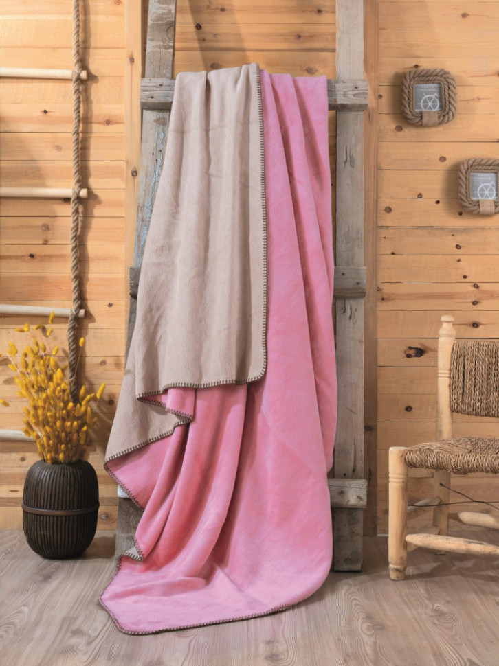 

Плед Cotton Box Pembe Bej 200x200 02007725