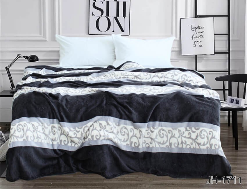 

Плед из велсофта TAG Tekstil JH1711 200x220 PledVL-072e