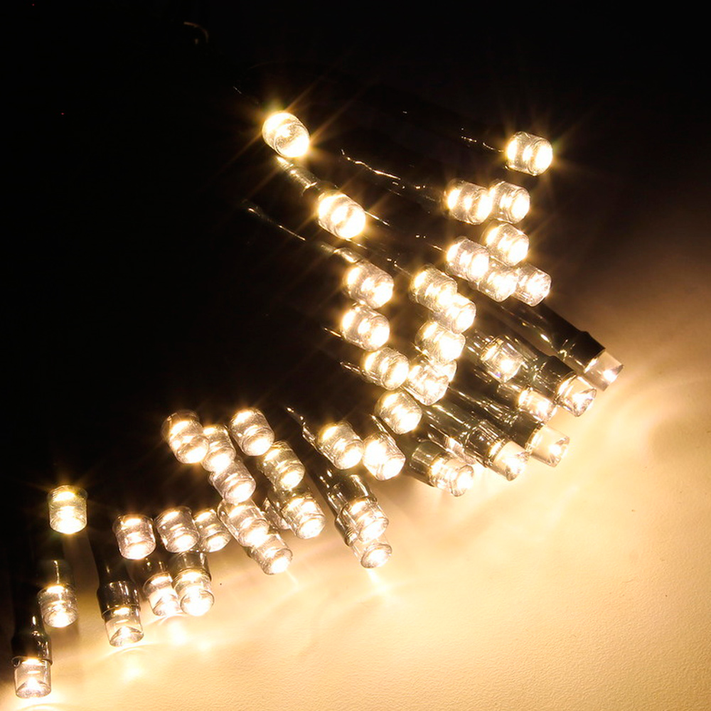 

Светодиодная гирлянда-нить SH Lights 120 теплых белых светодиодов 12 м LD120-GWW-BO (4690601041364)
