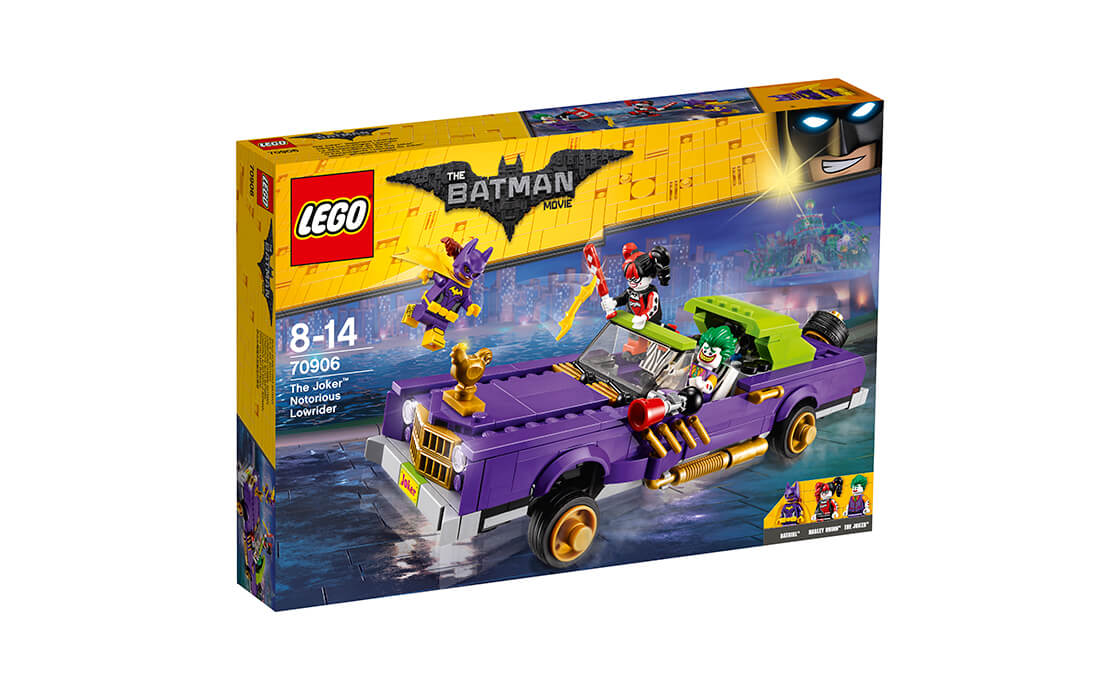 

Конструктор LEGO лоурайдер Джокера 433 деталей (70906)