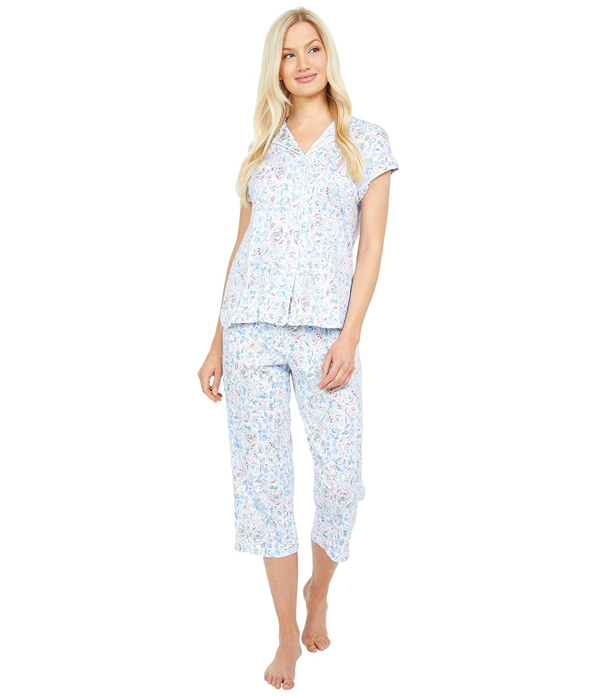 

Пижама Ralph Lauren Classic Knits Dolman Sleeve Notch Collar Capris Pajama Set Peri Print,  (44, Пижама Ralph Lauren Classic Knits Dolman Sleeve Notch Collar Capris Pajama Set Peri Print, S (44)