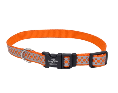 

Ошейник светоотражающий для собак Lazer Brite Reflective дл. 20-30 см - ш. 1 см Coastal BGL-CS-330