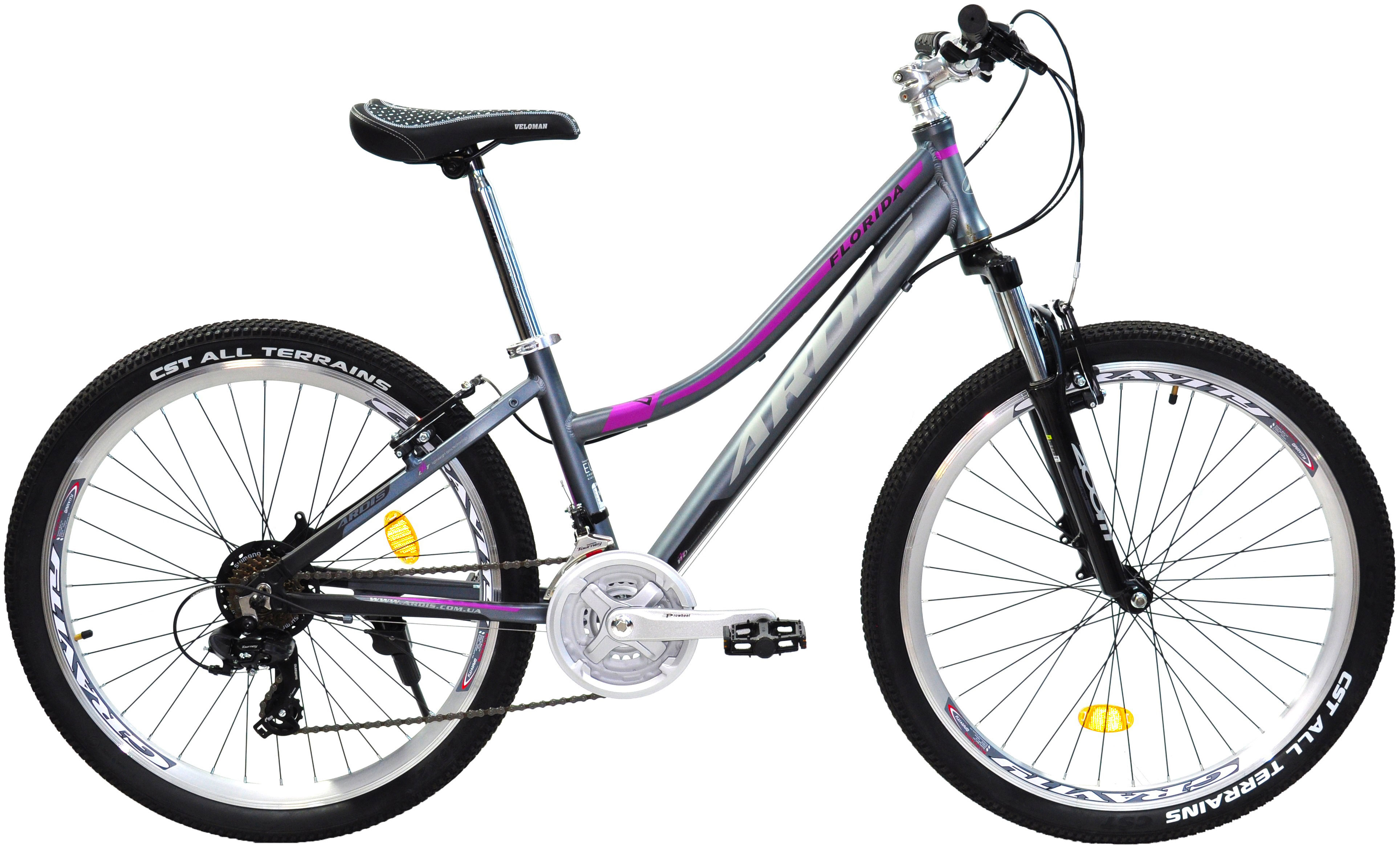 

Велосипед Ardis Florida 26" 14" 2021 Серо-фиолетовый (0195-Ф)