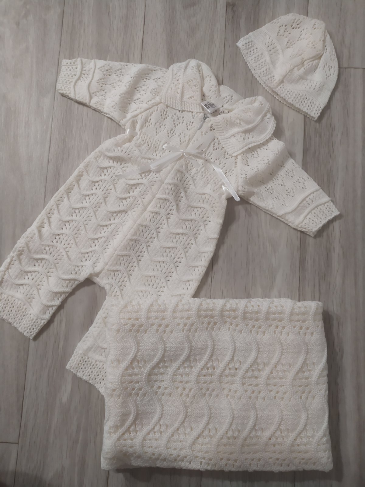 

Комплект дитячий Mari-Knit 1246 р40 62см шампань 31101