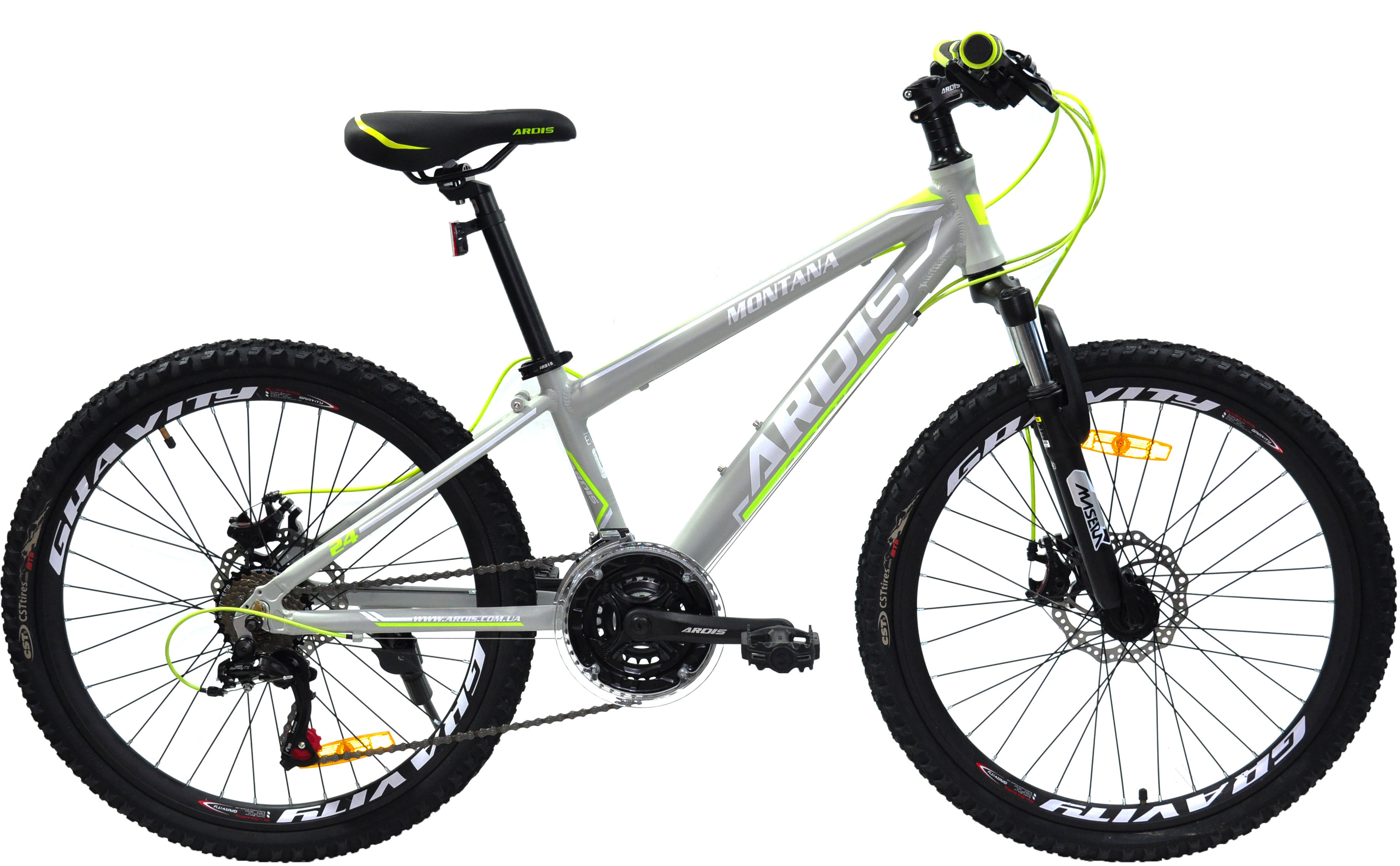 

Велосипед Ardis Montana 24" 12" 2020 Серый (02461)