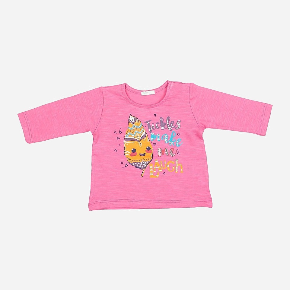 

Футболка с длинными рукавами United Colors of Benetton chl03800078 68 см Розовая