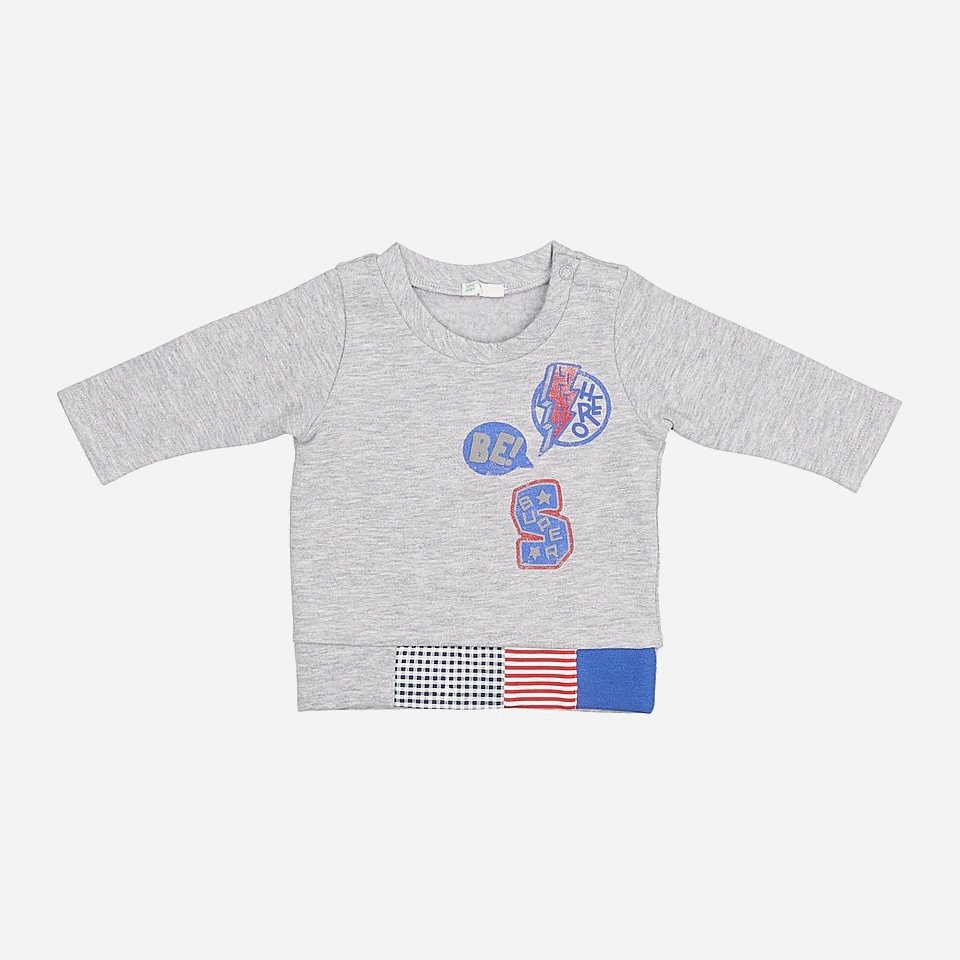 

Свитшот United Colors of Benetton chl03800081 56 см Серый