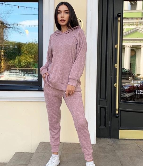 

Спортивный костюм G&M k-85877 - Размер цвет пудра, Спортивный костюм G&M k-85877 50-52 Размер цвет пудра