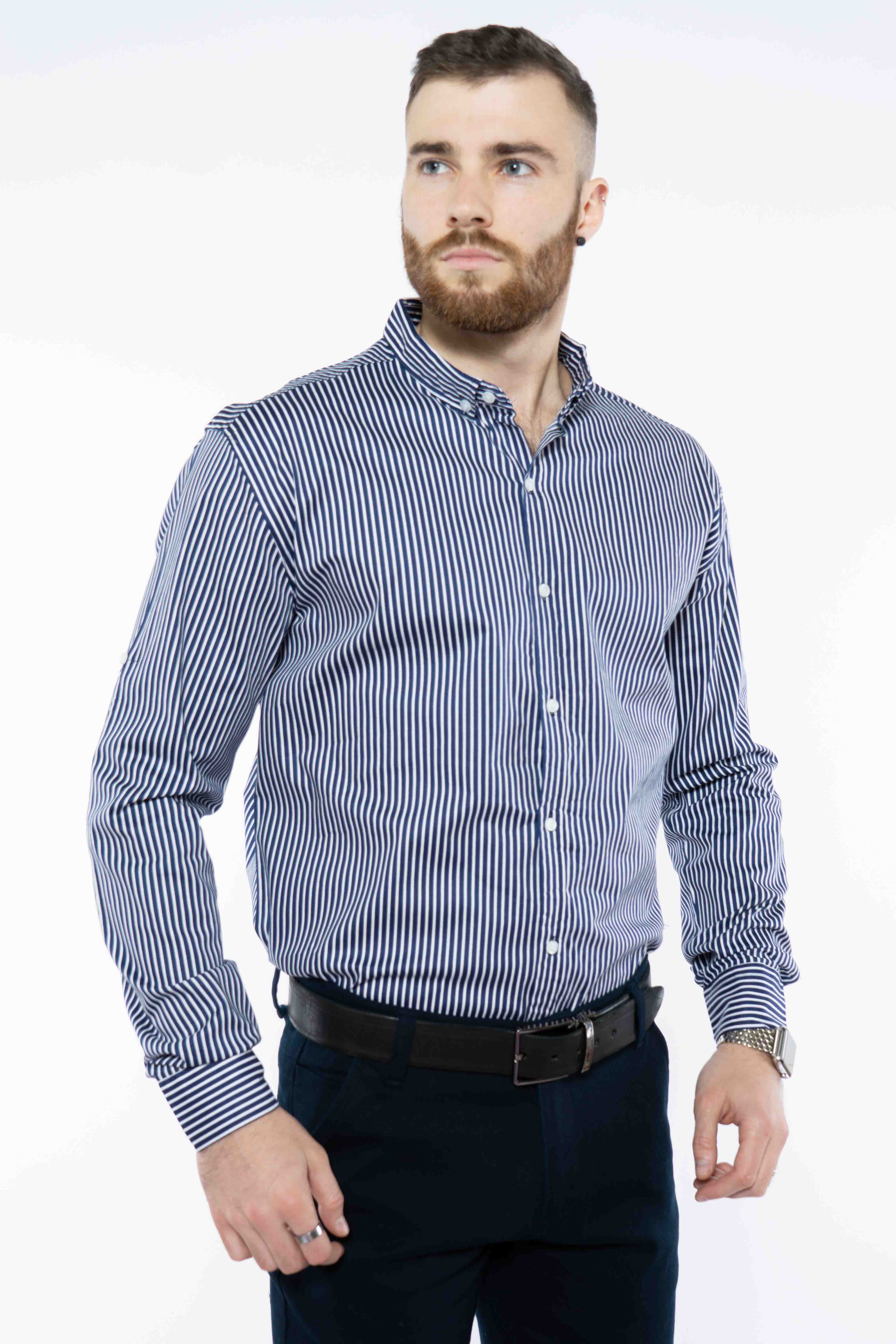 

Рубашка в полоску 511F054 (Темно-синий/белый) ToS  Размер цвет Темно-синий/белый, Рубашка в полоску 511F054 (Темно-синий/белый) ToS M Размер цвет Темно-синий/белый