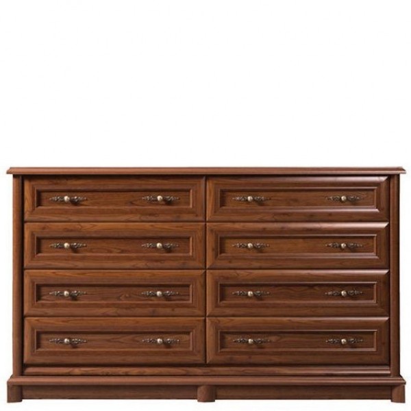 

Комод в спальню Соната 8/s-1535*445*905 из ДСП и МДФ цвет Каштан Gerbor Holding