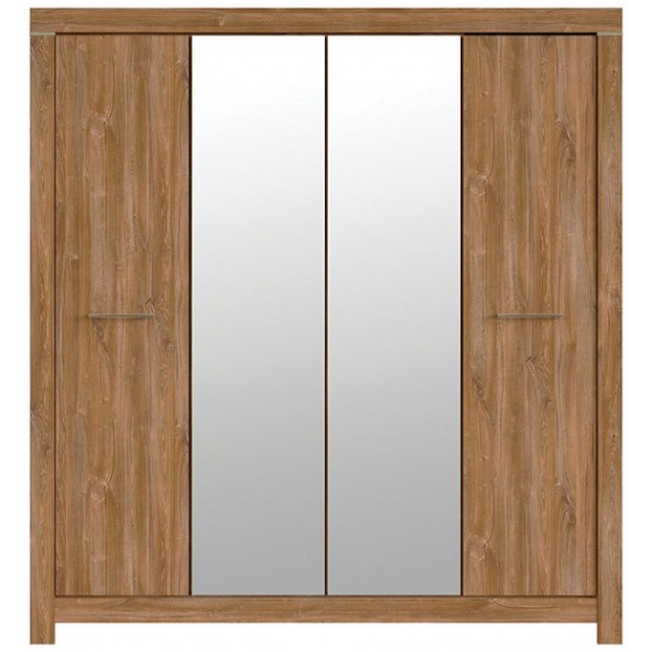 

Шкаф распашной Герман 2D2L/2180*2200*560 (двухдверный) из ДСП цвет Дуб Стирлинг Gerbor Holding