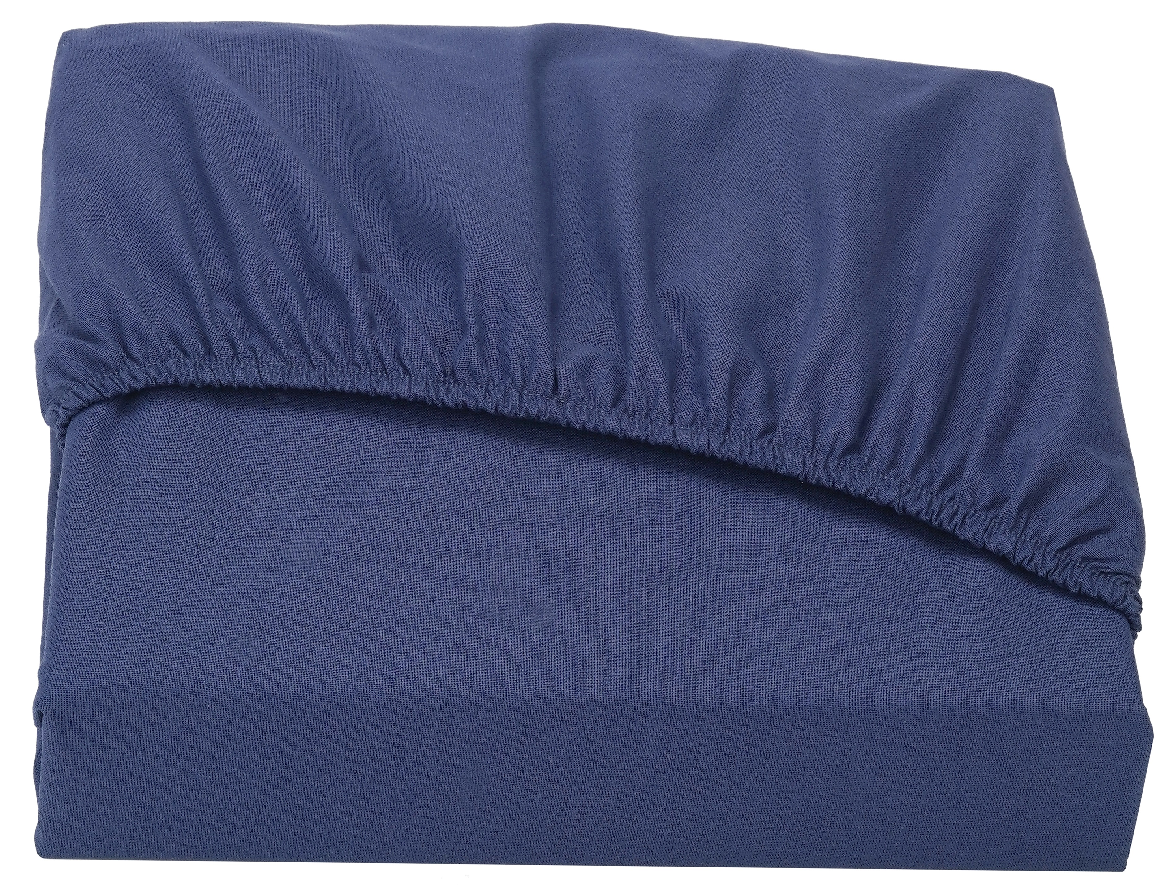 

Простынь на резинке Good-Dream Бязь Dark Blue 120х190