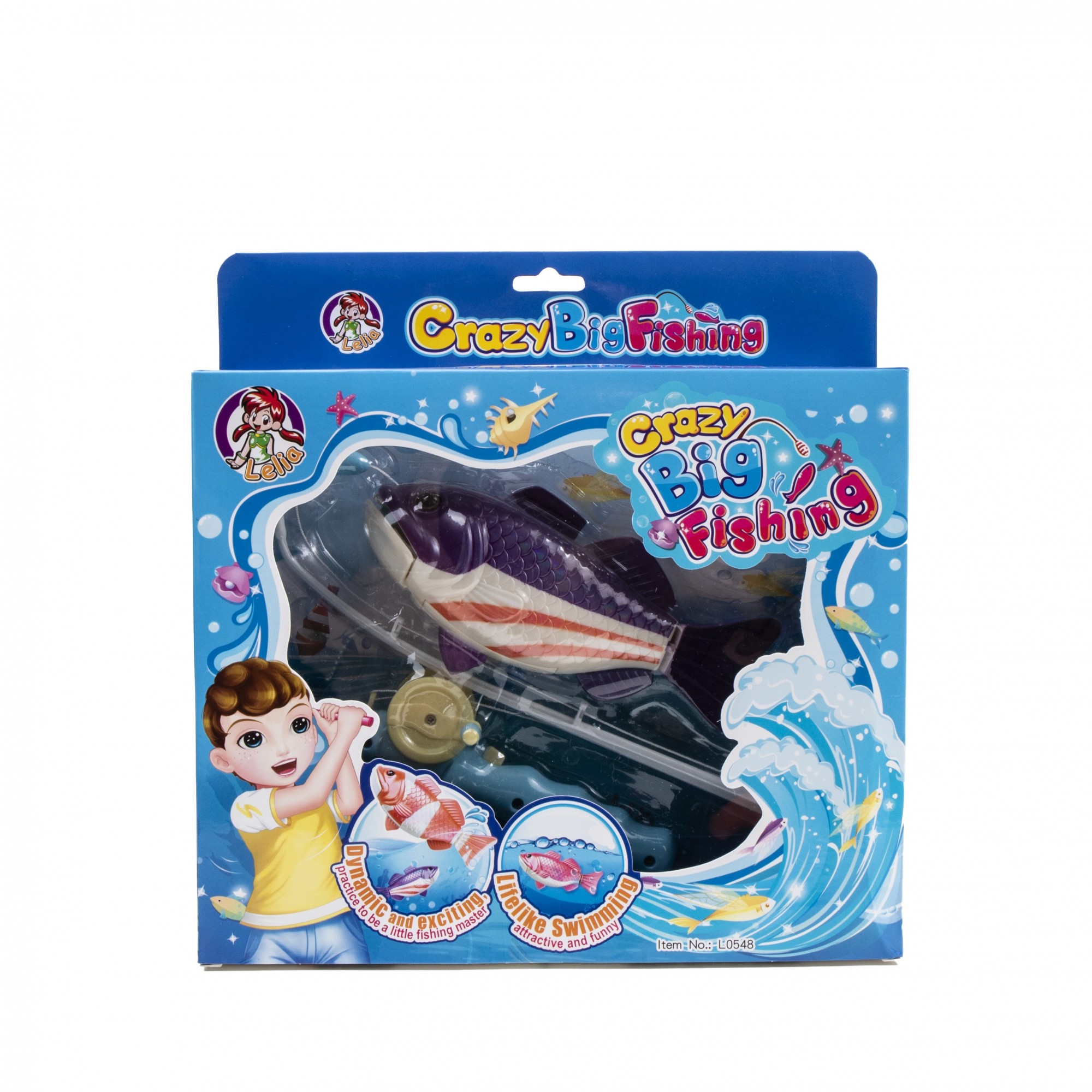 

Игровой набор магнитная рыбалка Lelia Crazy Big Fishing для дітей