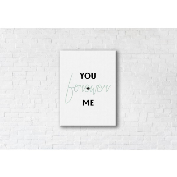 

Картина на холсте You + Me 90x120см Franklin