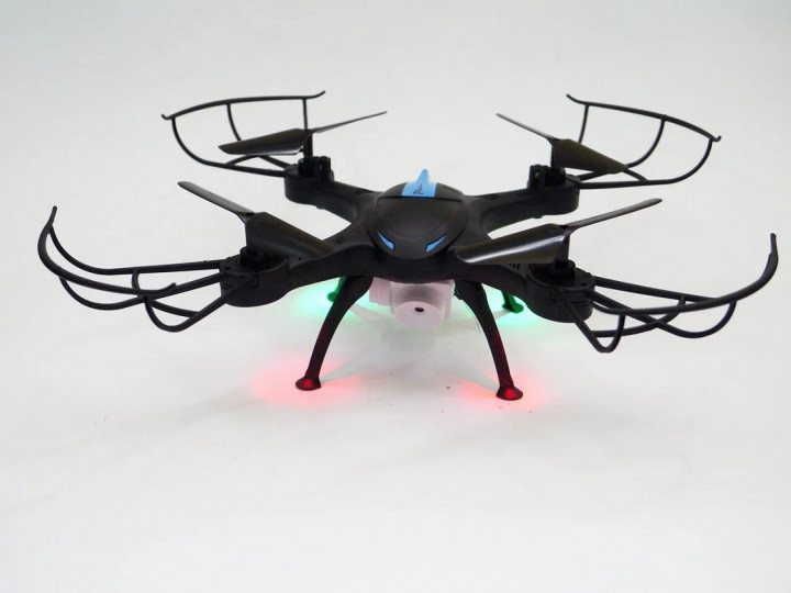 

Квадрокоптер с камерой LH-X43W WiFi Черный