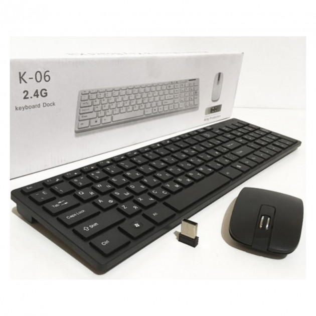 

Bluetooth Клавиатура + мышь UCS K-06 Black