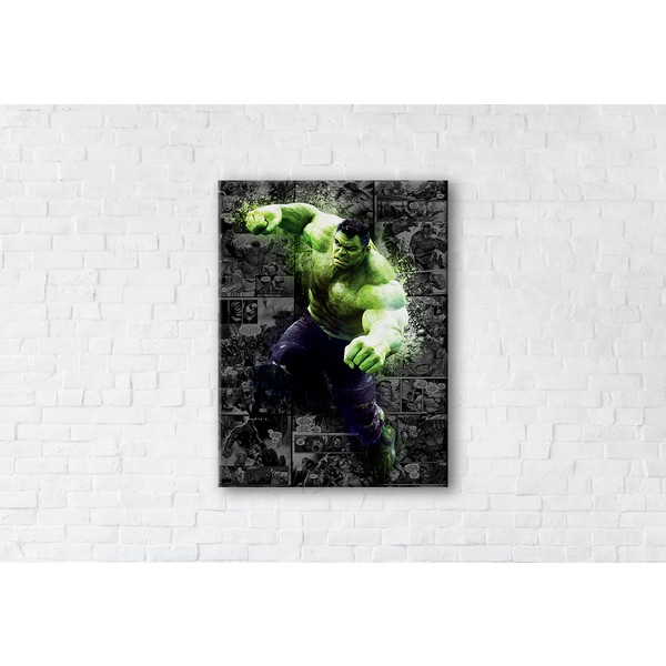 

Картина на холсте Hulk 75x100см Franklin