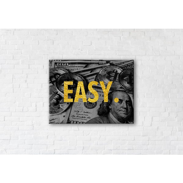 

Картина на холсте Easy Gold 50x65см Franklin