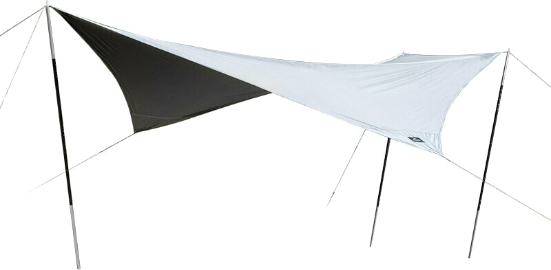 

Тент для кемпинга Naturehike Whale NH21TM100, 460х485 см Серый (6927595773925)