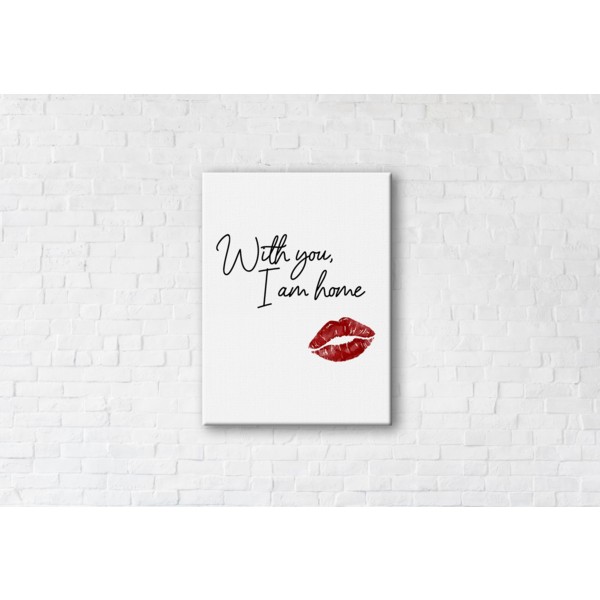 

Картина на холсте With You 75x100см Franklin