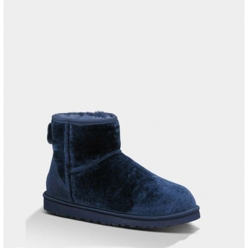 

Угги Классические мини Classic Velvet Navy 1003633 Синий 36