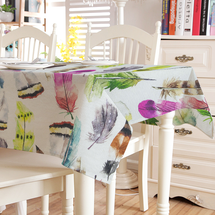 

Скатерть с акриловым покрытием Time Textile Feathers Разноцветный TT142723 100x140