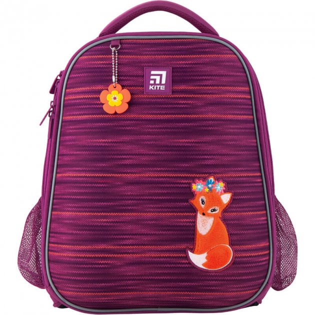 

Рюкзак школьный каркасный Kite Education Fox Фиолетовый (K20-531M-3)
