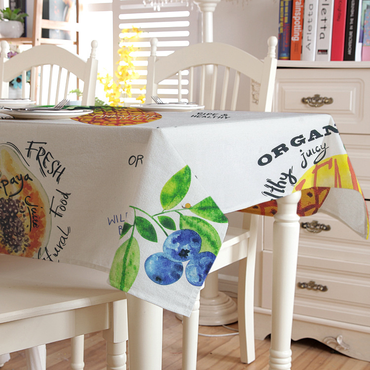 

Скатерть с акриловым покрытием Time Textile Фрукты Разноцветный TT142718 140x220