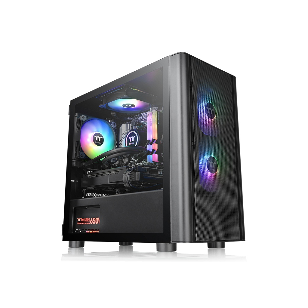 

Корпус ThermalTake V150 TG ARGB Mesh Edition (CA-1R1-00S1WN-02)