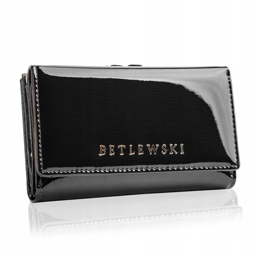 

Женский лакированный Premium кошелёк с защитой RFID 9 х 14 х 3,5 см (ZBPD-BS-108) красный