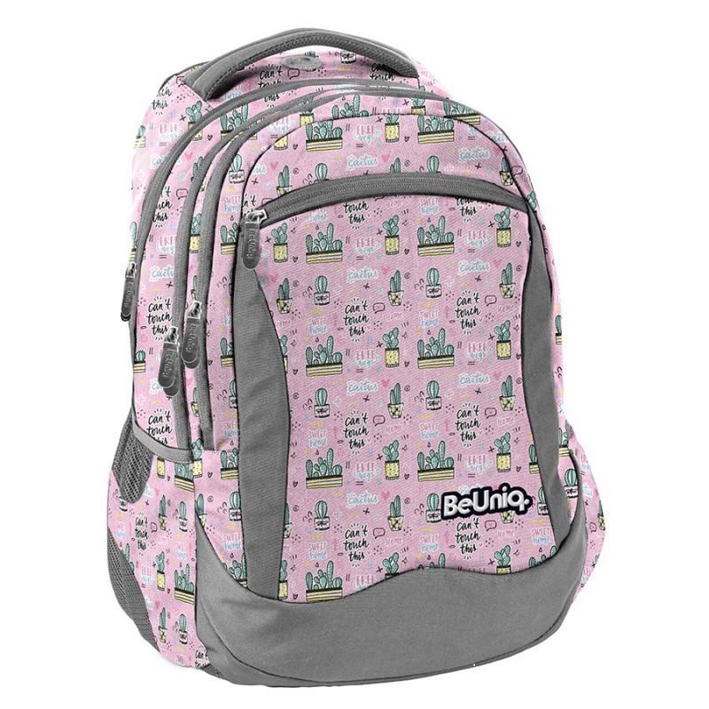 

Рюкзак школьный Paso BeUniq Mexico 43x30x20 см розовый (PPMX20-2808)