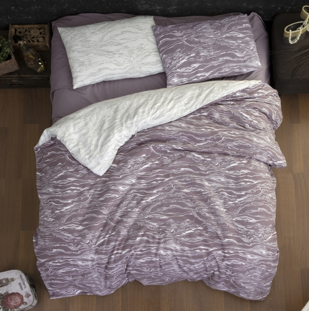 

Постельное белье First Choice фланель Larnell lilac евро