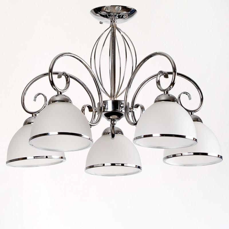 

Люстра потолочная Light House SH-17000/5 CR 570*570*360 E27 хром