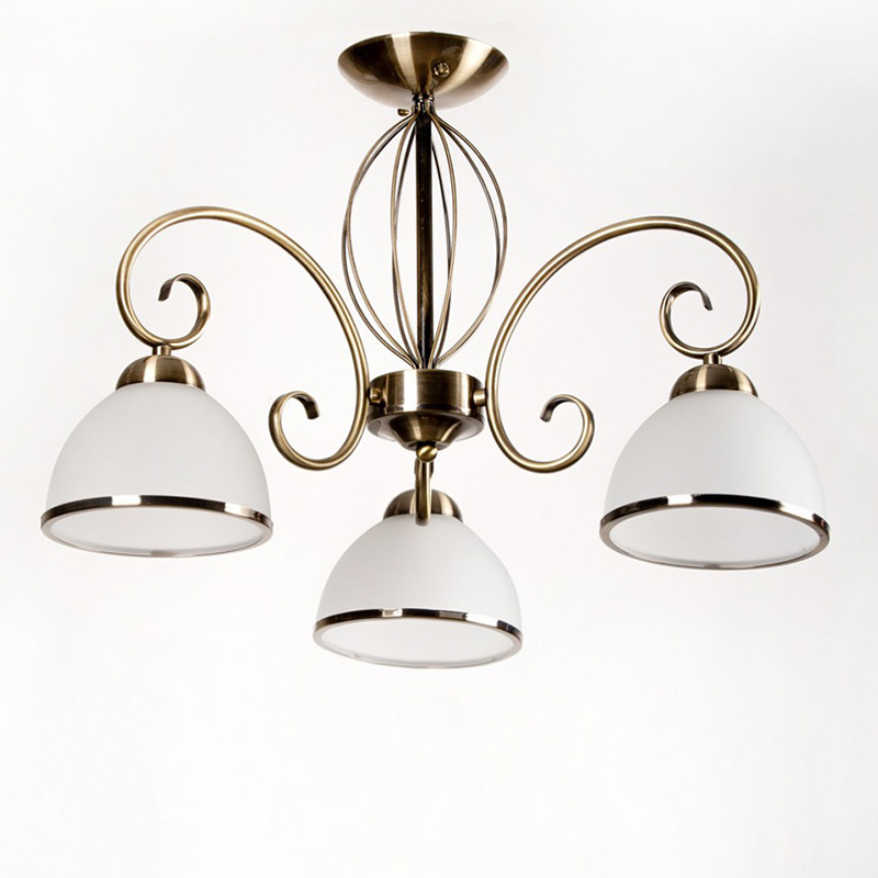 

Люстра потолочная Light House SH-17000/3 AB 570*570*360 E27 бронза