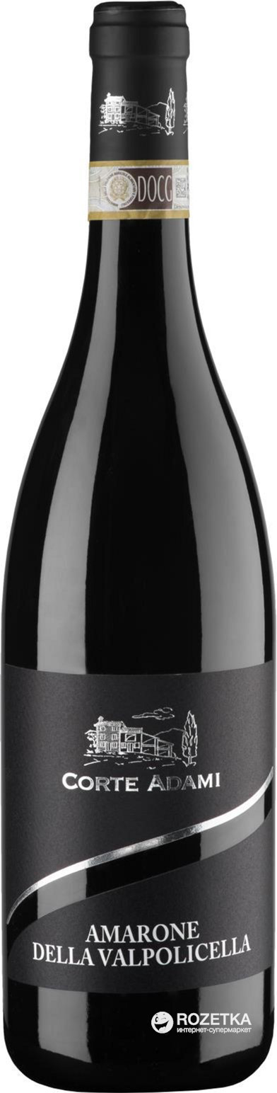 Акція на Вино Corte Adami Amarone Della Valpolicella 2015 красное сухое 0.75 л 15% (8051406780067) від Rozetka UA