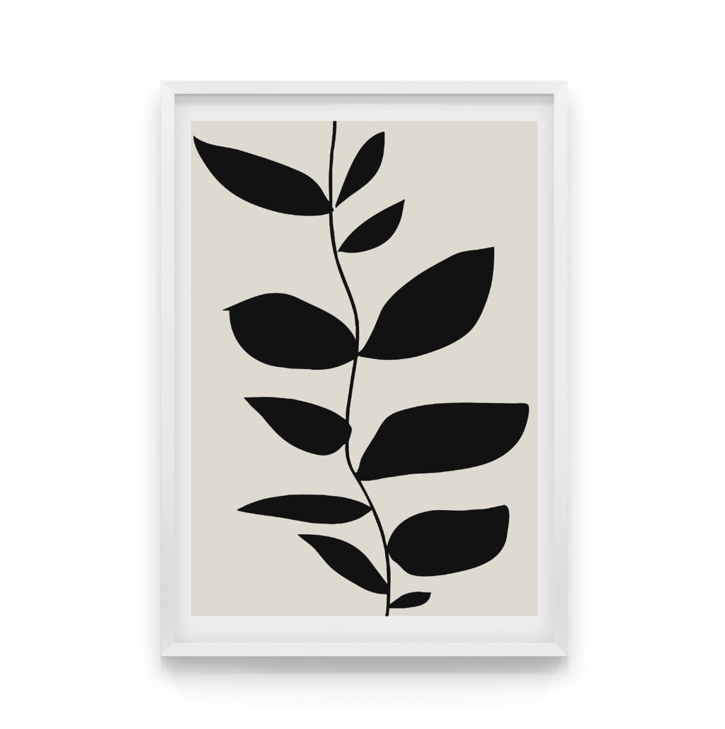 

Постер в рамке MINIMALISTIC PLANT 40x50 см