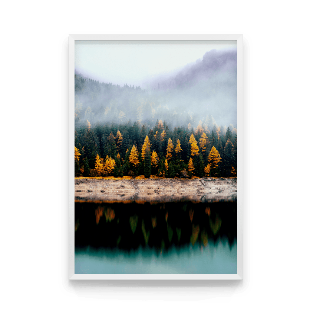 

Постер в рамке ТУМАН 40x50 см