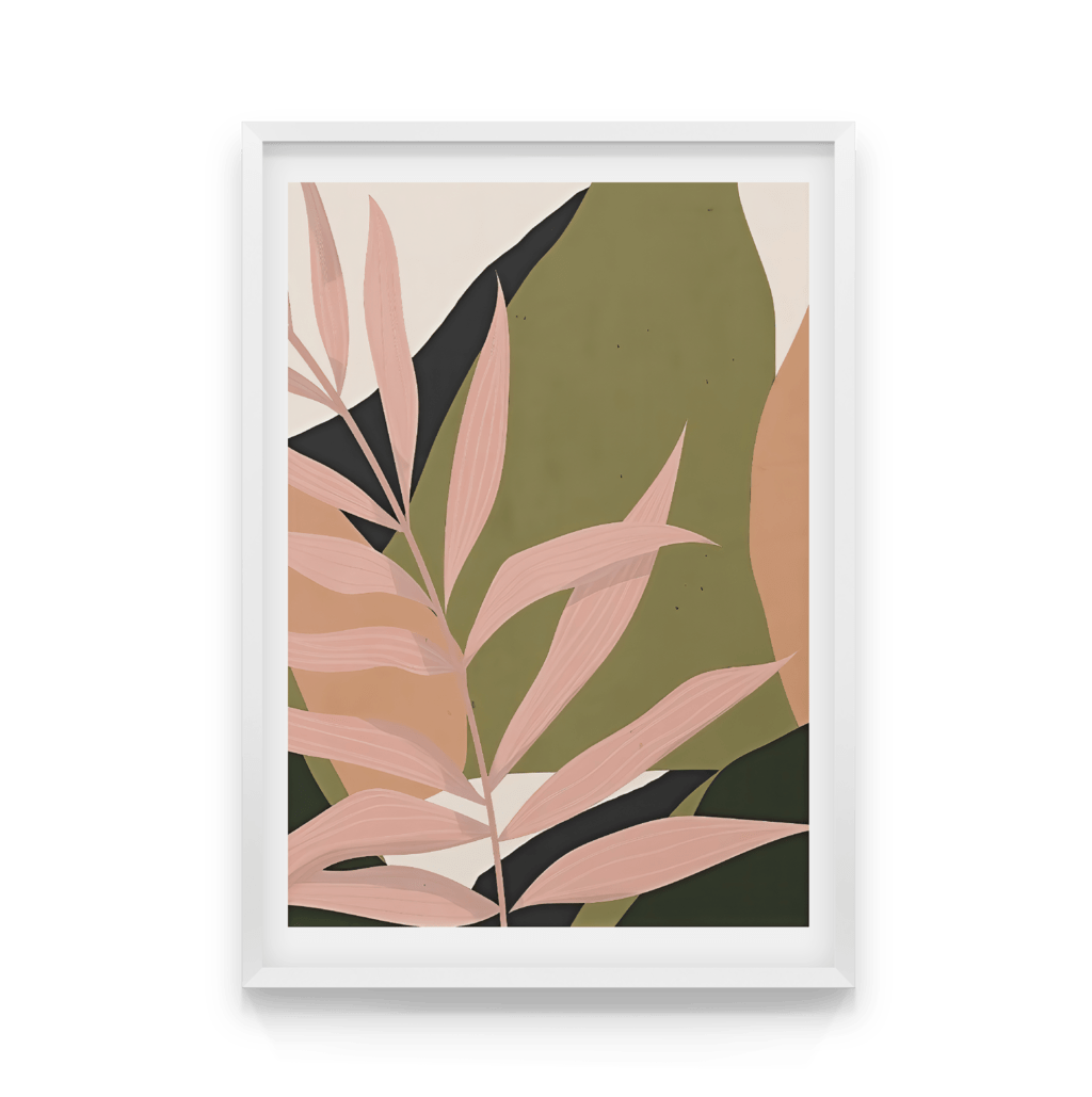 

Постер в рамке TROPICAL LEAFS 50x70 см