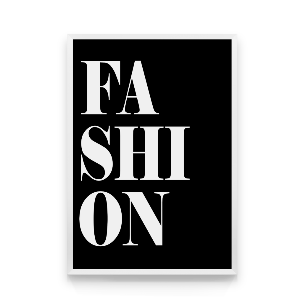 

Постер в рамке FASHION 40x50 см