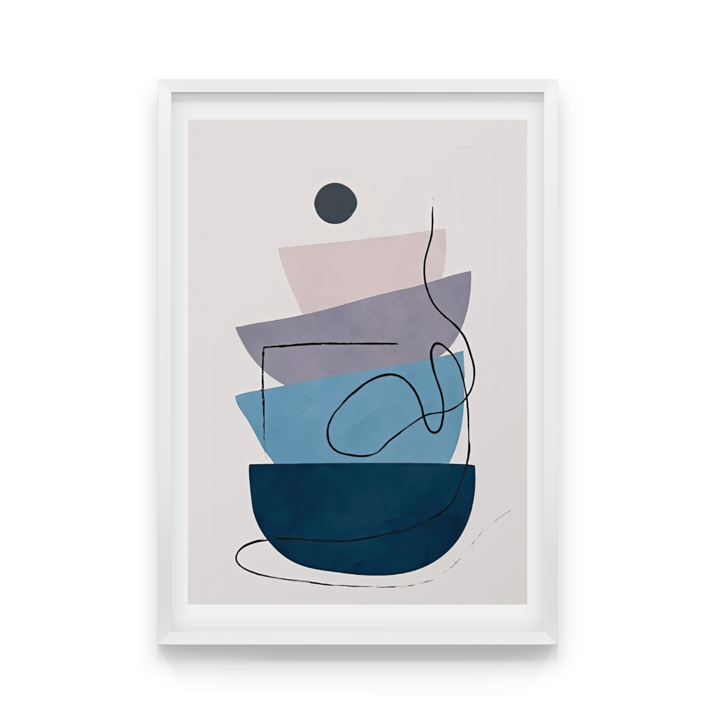 

Постер в рамке DEEP PLATES 50x70 см