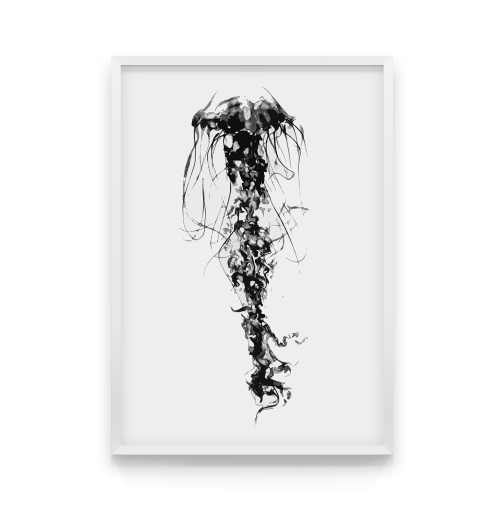 

Постер в рамке JELLYFISH 40x50 см