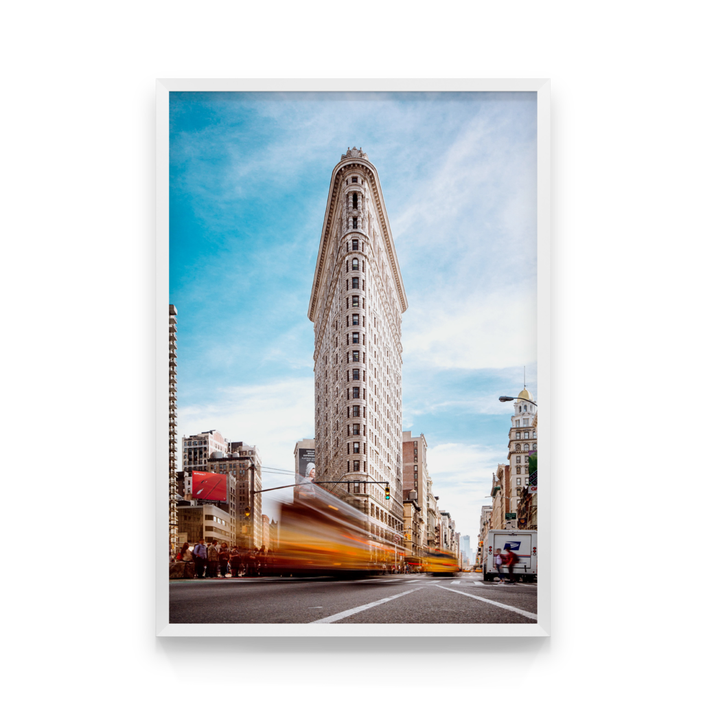 

Постер в рамке FLATIRON BUILDING 40x50 см