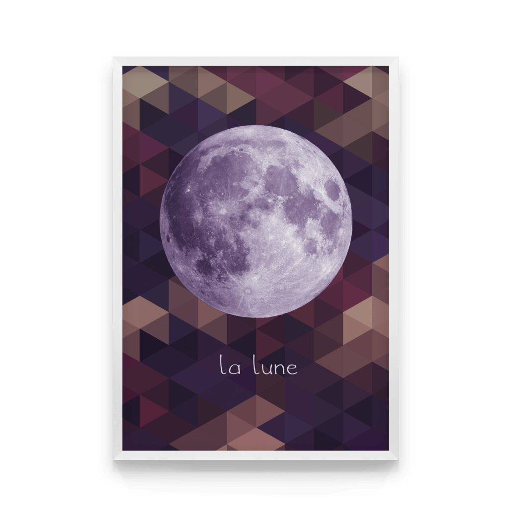 

Постер в рамке LA LUNE 50x70 см