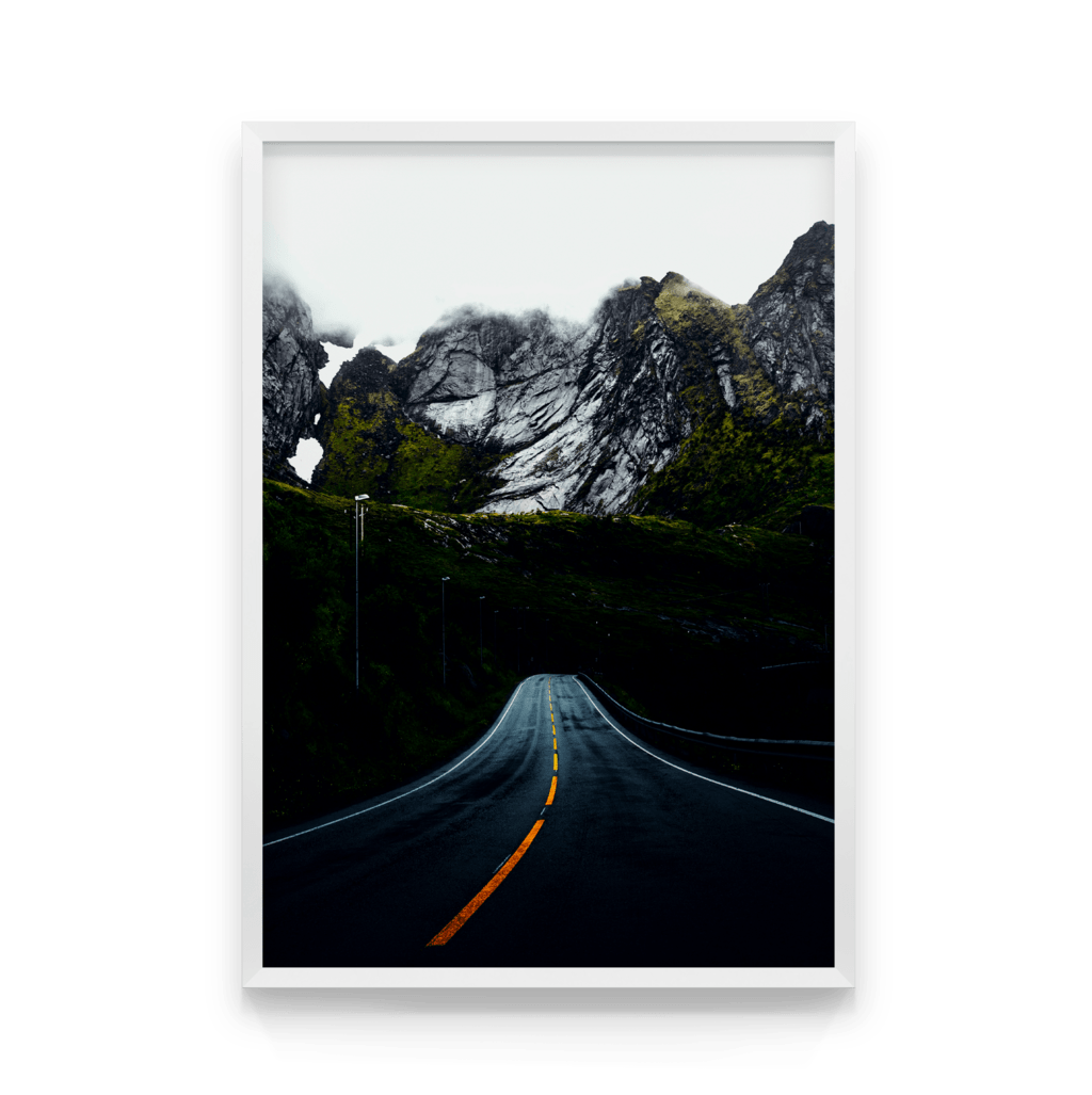 

Постер в рамке ДОРОГА 50x70 см