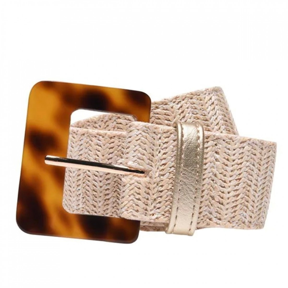 

Ремень Biba Woven Raffia White, M (46)